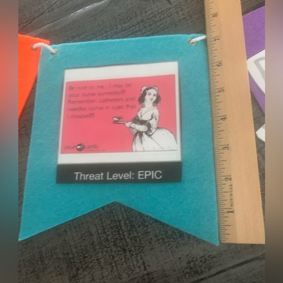 Nurse Congratulations Banner, Reusable, with grommets for hanging, colorful, EUC - Picture 4 of 11